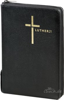 Luther21 - Standardausgabe - Lederfaserstoff Schwarz