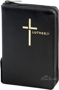 Luther21 - Taschenausgabe - Lederfaserstoff Schwarz