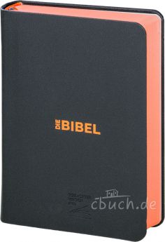 Schlachter 2000 Bibel - Leder-Einband, Farbschnitt