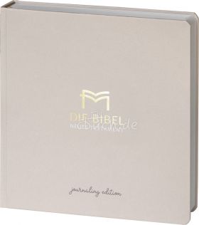 Die Bibel - Menge 2020 NT – Journaling Edition, Umschlag »Beige«