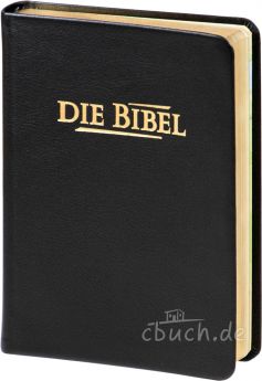 Elberfelder Bibel Edition CSV - große Taschenbibel, Leder, Goldschnitt