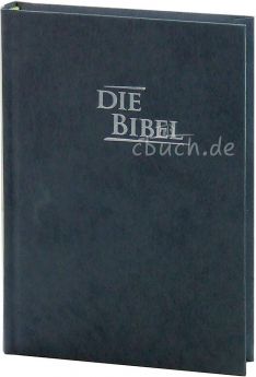 Elberfelder Bibel Edition CSV - Pocket Baladek, grau-blau