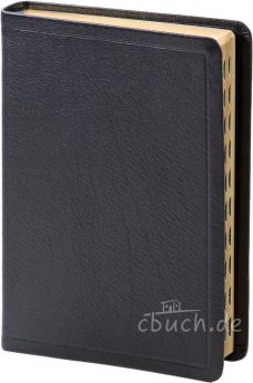 Elberfelder Bibel Edition CSV - Standardausgabe Leder, Goldschnitt, Griffregister