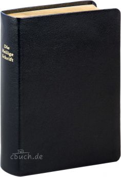 Elberfelder Bibel Edition CSV - Schreibrandbibel kleinere Ausgabe, Kalbsleder, Goldschnitt