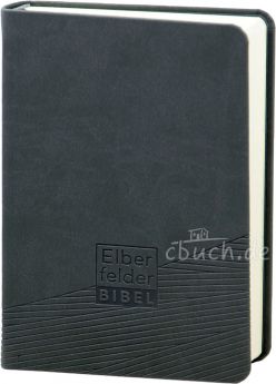 Revidierte Elberfelder Bibel - Taschenausgabe, Kunstleder grau