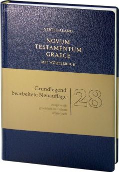 Novum Testamentum Graece (Nestle-Aland) mit griechisch-deutschem Wörterbuch 