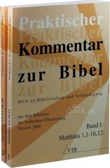 Praktischer Kommentar zur Bibel, Band 1 & 2: Matthäus (Paket)