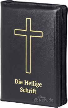  Lutherbibel 1545 Standard, Großdruck ohne Apokryphen - Leder mit Reißverschluss