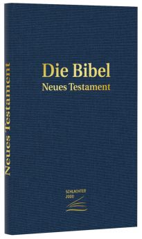 Schlachter 2000 Bibel - Neues Testament - dunkelblau