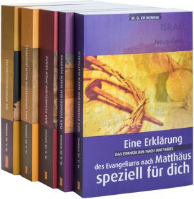Paket "de Koning" V - Matthäus bis Apostelgeschichte (Daniel Verlag)