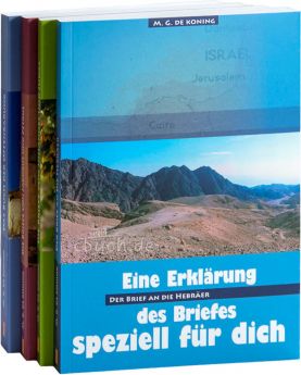 Paket "de Koning" III - Hebräer bis Offenbarung (Daniel Verlag)