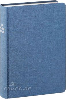 Elberfelder Bibel Edition CSV - Schreibrandbibel, größere Ausgabe, Leinen, blau