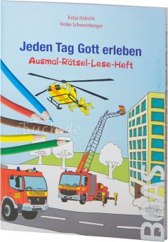 Habicht / Schweinberger: Jeden Tag Gott erleben - Ausmal-Rätsel-Lese-Heft