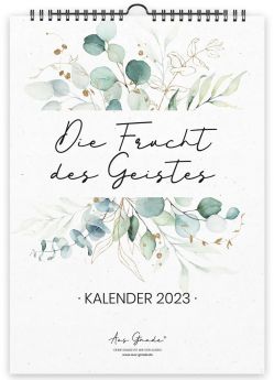 Kalender "Frucht des Geistes" 2023 - bunt
