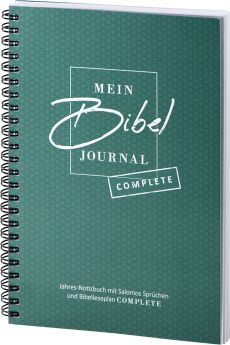 Mein BibelJournal - Complete
Jahres-Notizbuch mit Salomos Sprüchen und Bibelleseplan Complete