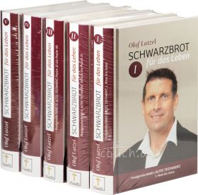 Olaf Latzel: Schwarzbrot für das Leben - Band 1-5 (Paket) - Predigtreihe Altes Testament