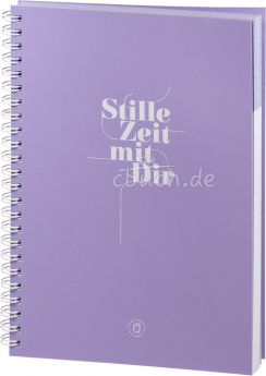 Stille Zeit mit Dir - Notizbuch - Motiv "LineArt"