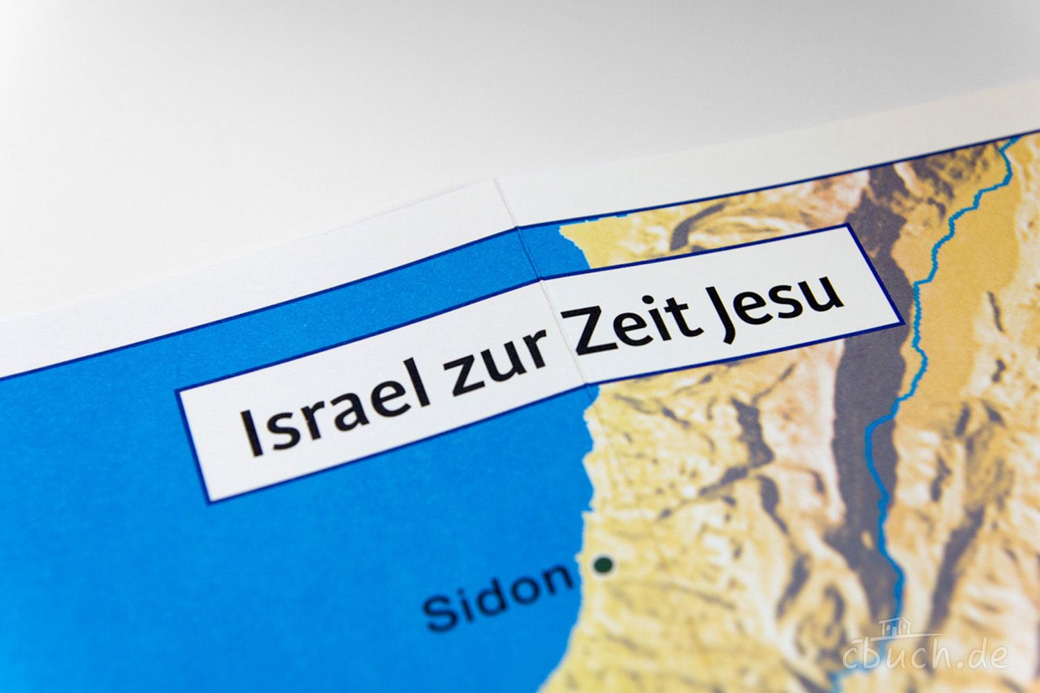 Zeit grundschule landkarte jesu israel zur Reli ::